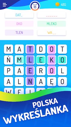 wykreslanka po polsku - Screenshot 2