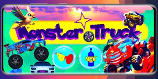 Monster Truck Game Car Stunts - Screenshot 2