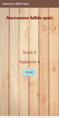 Awesome bible quiz - Screenshot 1
