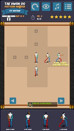 Taekwondo Pattern Master ITF E - Screenshot 2