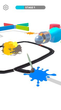 Doodle Art Run - Screenshot 1