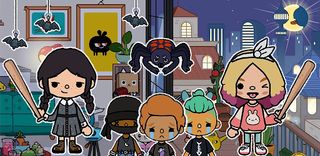 Toca wednesday Outfit Ideas Up - Screenshot 1