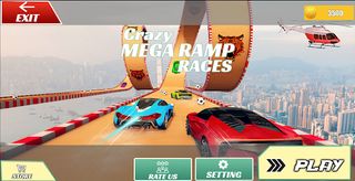 Crazy Mega Ramp Races - Screenshot 2