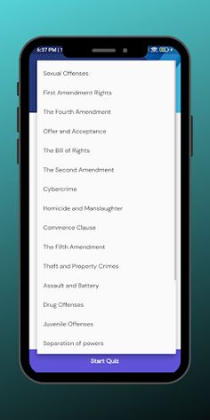 Legal Mastery Quiz - Screenshot 4
