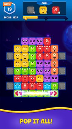 Toon puzzle blast match 3 game - Screenshot 4