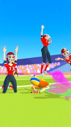 Girl’s Touchdown: 3D Football - Screenshot 3