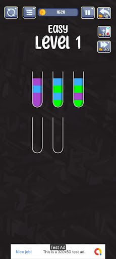 Water Sort Color Puzzle - Screenshot 1