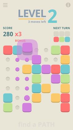 PATH: logic puzzle color block - Screenshot 3