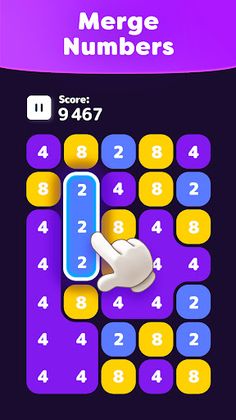 LAVA - 2048 number merge game - Screenshot 1