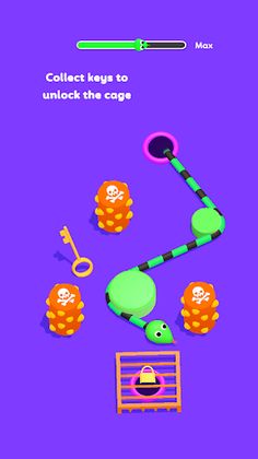 Snake Puzzle - Untangle Snake - Screenshot 2
