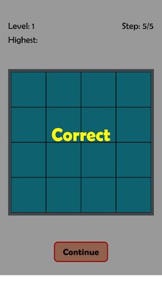 Test your memory (EasyGI) - Screenshot 4