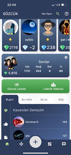 Sözcük: Sosyal Kelime Oyunu - Screenshot 1