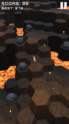 Volcano Runner - Screenshot 2