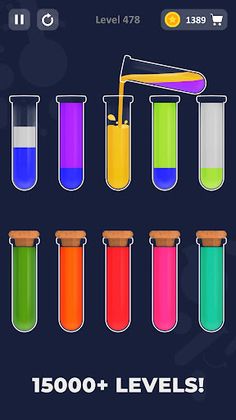 Water Color Sort : Puzzle Game - Screenshot 4