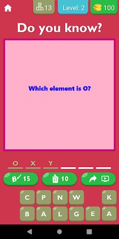 Periodic Table Challenge - Screenshot 3