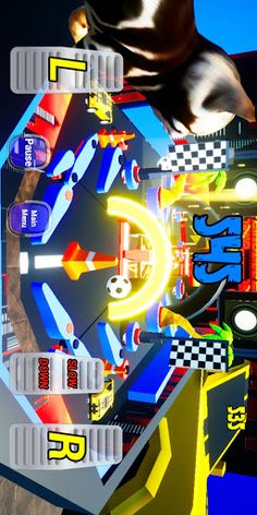 Pinball Car Chase: FX action - Screenshot 4