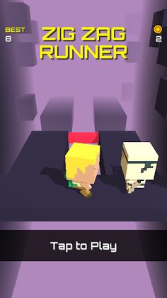 Zig Zag Runner - Screenshot 4