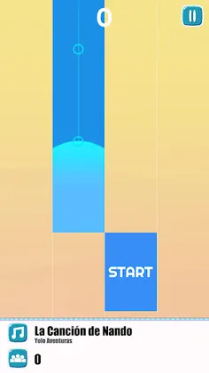 Yolo Aventuras Music Tile Game - Screenshot 2