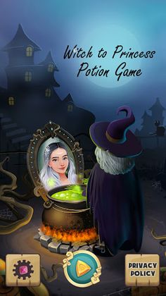 Witch to Princess Potion Game - Screenshot 1