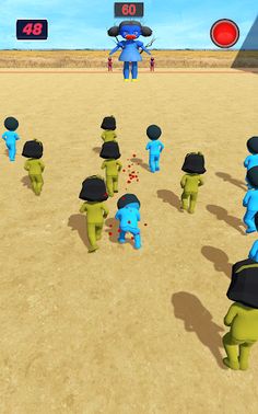 Poppy Run & Stop Time Survival - Screenshot 2