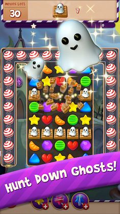 Sugar Witch - Match 3 Puzzle - Screenshot 1