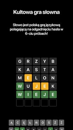 Słowo - polska gra słowna - Screenshot 1