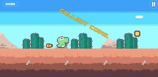 Dino Run 2D: Mega T-Rex Escape - Screenshot 3