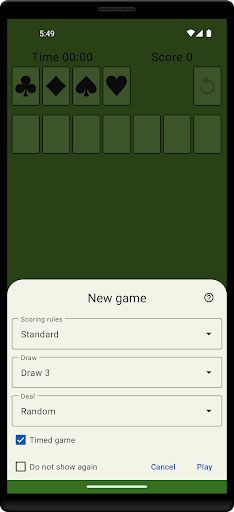 Solitaire Prime - Screenshot 1