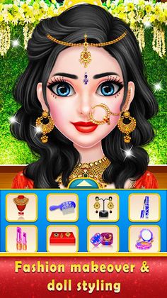 Indian Royal Wedding Doll Game - Screenshot 1
