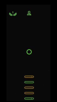 Neon Bouncing Ball - Neon Jump - Screenshot 2