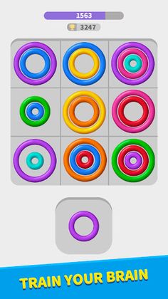 Color Rings Matching Puzzle - Screenshot 4