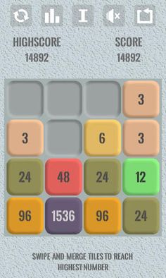 3072 - A Puzzle Game On Number - Screenshot 3