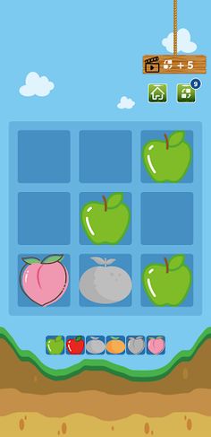 Fruits Veg-2048 - Screenshot 2