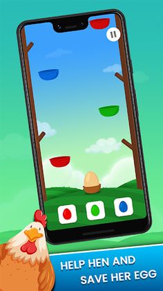 Hold My Egg - Hen Eggs Game - Screenshot 3