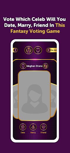 Date Marry Friend: Vote Celebs - Screenshot 1