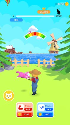 Cat Throw - Screenshot 1