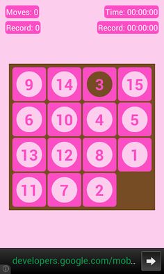 15 Puzzle MironApp - Screenshot 2