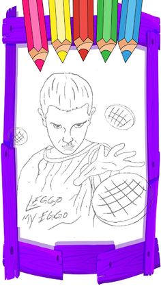 Stranger Things :Coloring Book - Screenshot 3