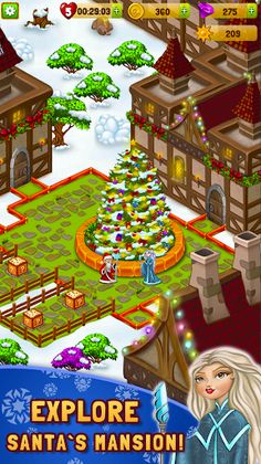 Christmas games: Merge & Match - Screenshot 1
