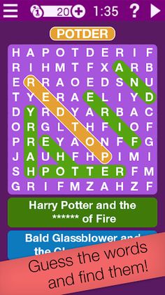 Anti Words Search - Screenshot 1