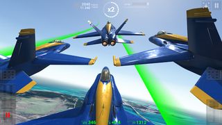 Blue Angels: Aerobatic Flight - Screenshot 1