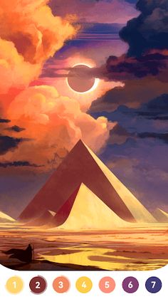 Pharaoh Coloring Book Game - Screenshot 1