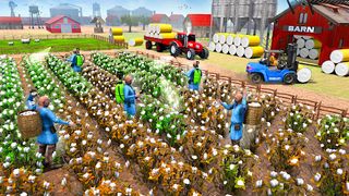 Real Farming: Tractor Game 3D - Screenshot 3