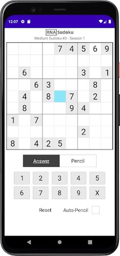 RNA Sudoku - Screenshot 1