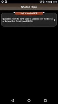 Bible Bowl Prep For 2024 L2L - Screenshot 2