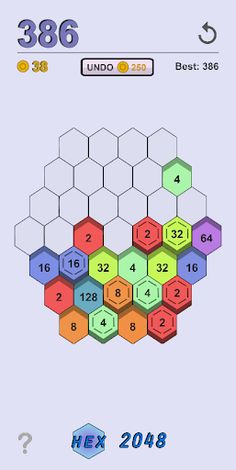 Hex 2048 - Screenshot 2