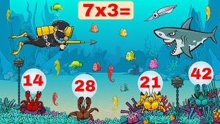 MathDive: Learn Times Tables - Screenshot 1