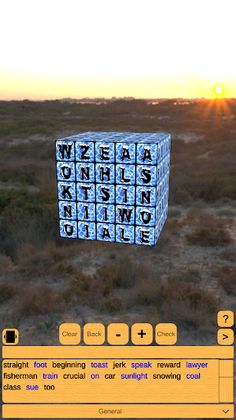 Word Search Three-D - Screenshot 3