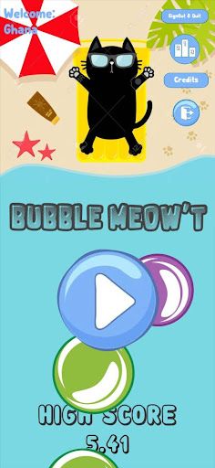 Bubble Meow't - Screenshot 1