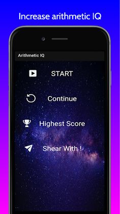 Arithmetic IQ - Brain Trainer - Screenshot 1